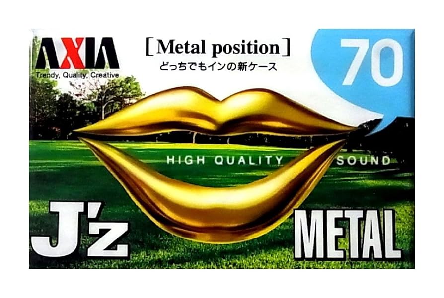 メタル カセットテープ AXIA3本、SONY2本 メタル カセットテープ AXIA3本、SONY2本